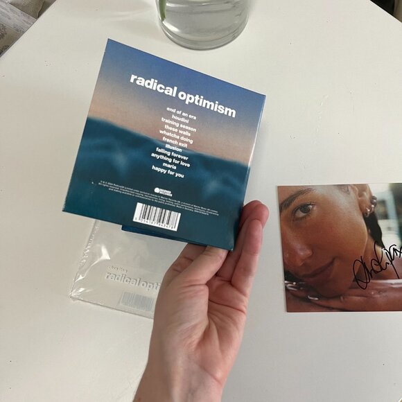 SIGNED Dua Lipa Radical Optimism Lenticular CD with Signed Insert - Picture 4 of 6